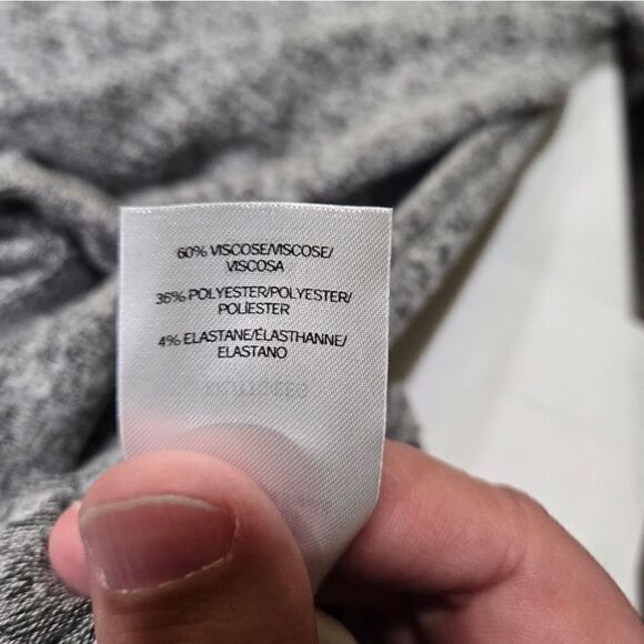 Lucky brand sweater womens size xxl gray cozy crewneck everyday casual - Picture 7 of 10